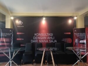 jasa backdrop event